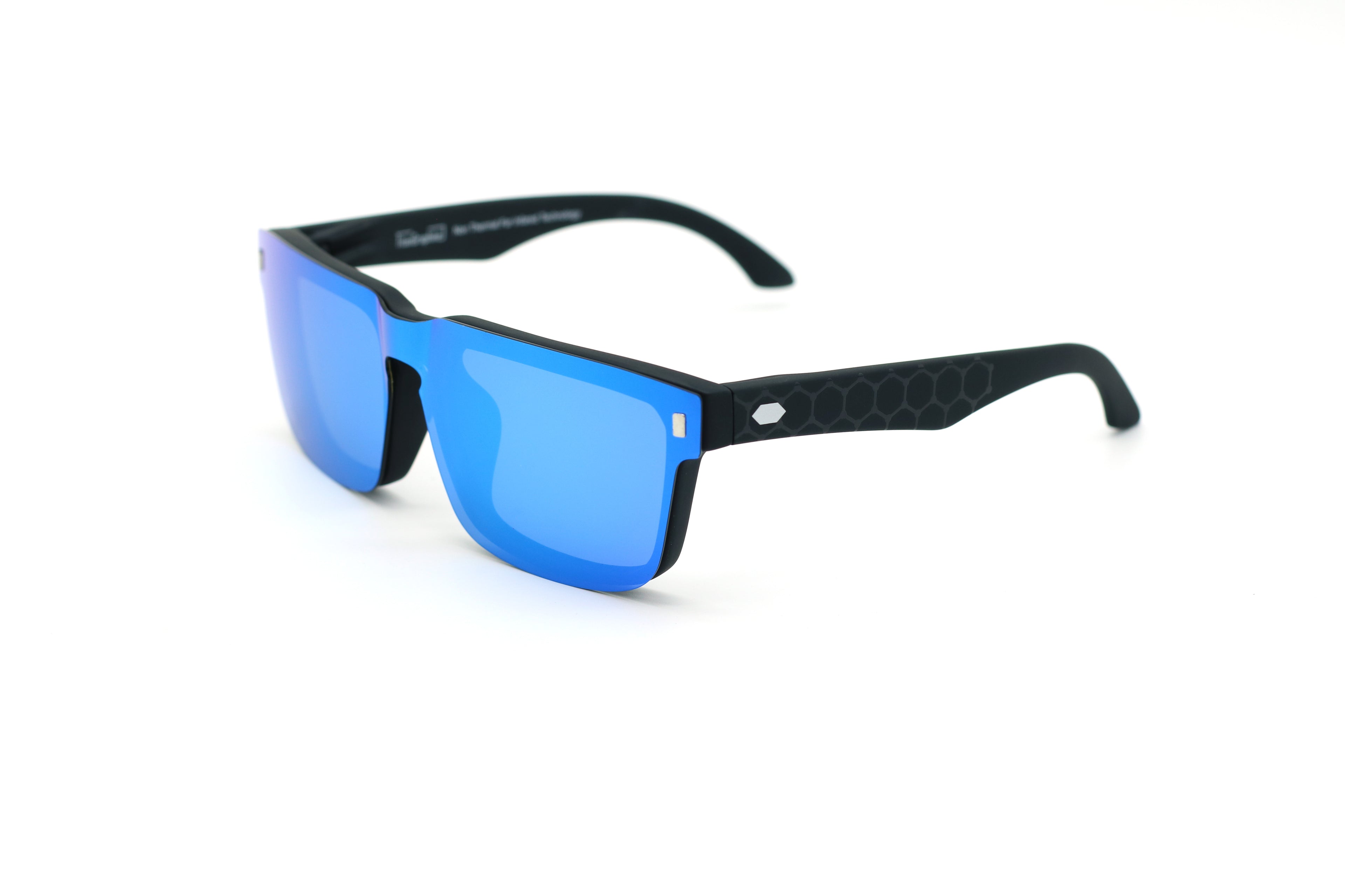 Far Infrared Magnetic Clip-on Sunglasses TF009M (Sand Black Frame)