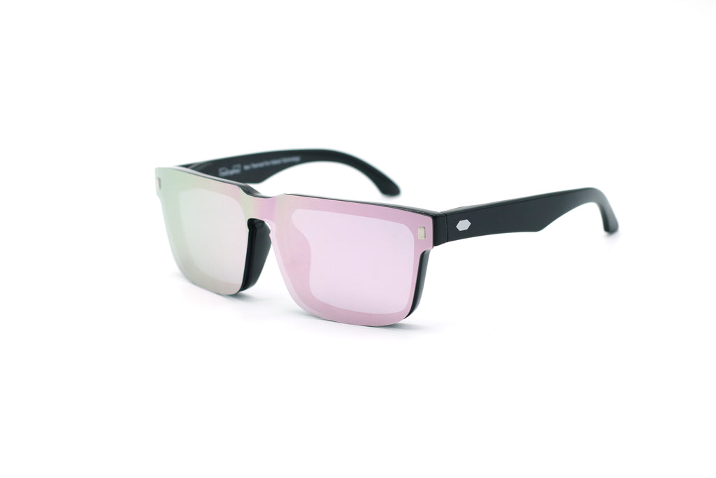 LYON Series｜Far Infrared Magnetic Sunglasses TF009M (Gloss Black Frame)