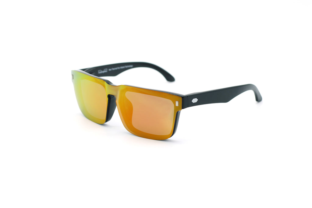 LYON Series｜Far Infrared Magnetic Sunglasses TF009M (Gloss Black Frame)